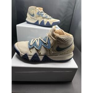 Nike Kyrie 5 Hightop Sneakers - Blue and White - Size 9M
